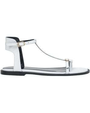 ESTRO Flat Sandals - White