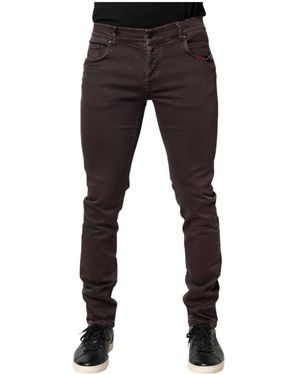 Daniele Alessandrini Slim-Fit Jeans - Black