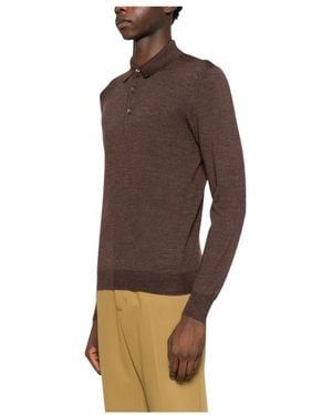 Tagliatore Round-Neck Knitwear - Marron