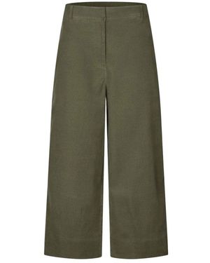 Masai Cropped Trousers - Verde