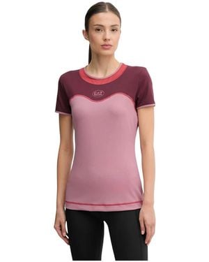 EA7 T-Shirts - Rosa