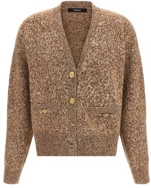 Versace Cardigans - Marrón