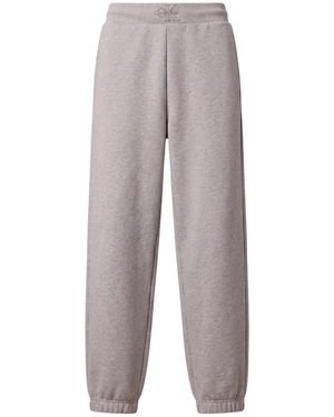 Calvin Klein Broeken ,Grijs ,Katoen Cotton Spacer Sweatpant
