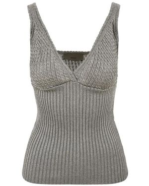 Akep Sleeveless Tops - Grigio