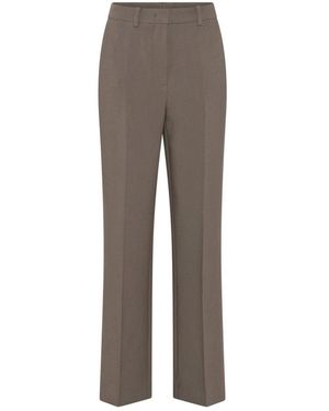 Bruuns Bazaar Wide Trousers - Grey