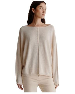 Marella Round-Neck Knitwear - Brown