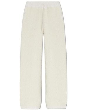 Lacoste Wide Trousers - Blanc