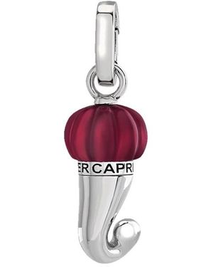 Chantecler Anhänger Et Voilà Corni Silber - Rot
