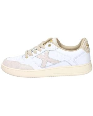 Munich Schoenen ,Wit ,Suède Legit 119