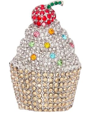 Weekend by Maxmara Accessoires ,Veelkleurig ,Falla Cup Cake Pin - Metallic