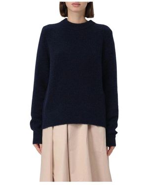 K-Way Round-Neck Knitwear - Bleu