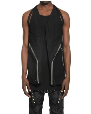 Rick Owens Vests - Negro