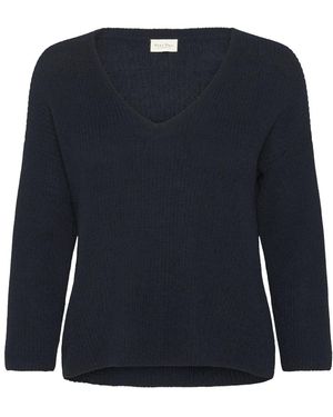 Part Two V-Neck Knitwear - Blu