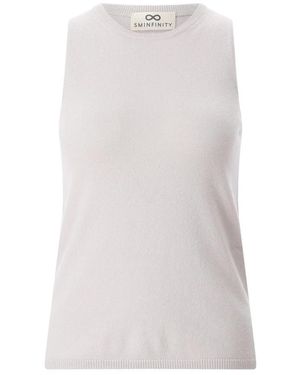 SMINFINITY Sleeveless Knitwear - Blanco