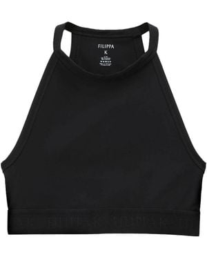 Filippa K Sleeveless Tops - Black