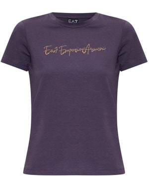 EA7 T-Shirts - Viola
