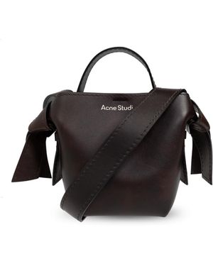 Acne Studios Musubi Mini Schultertasche - Schwarz