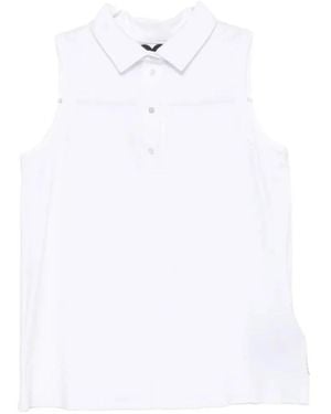 Rrd Sleeveless Tops - White