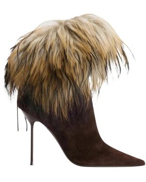 Paris Texas Heeled Boots - Marrón