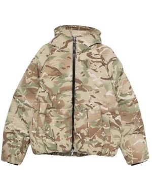 Cole Buxton Down Jackets - Natural