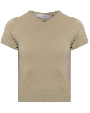 IRO V-Neck Knitwear - Neutro