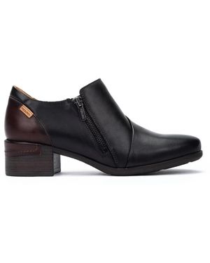 Pikolinos Schoenen ,Zwart ,Zwarte Damespomp Met Hak