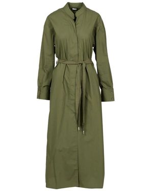 Blauer Shirt Dresses - Vert