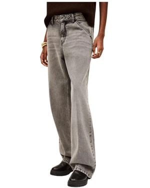 Ba&sh Wide Jeans - Marrón