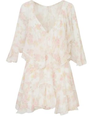 LoveShackFancy Short Dresses - Neutro