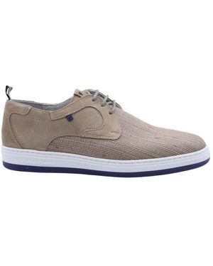 Floris Van Bommel Bequemer Schnürschuh - Grau
