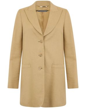 Alberta Ferretti Blazers - Neutro