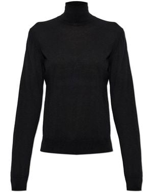 Dolce & Gabbana Kaschmir-Rollkragenpullover - Schwarz