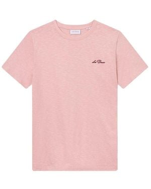 Les Deux Diaz T-Shirt Mit Übergroßem Rückendruck - Pink