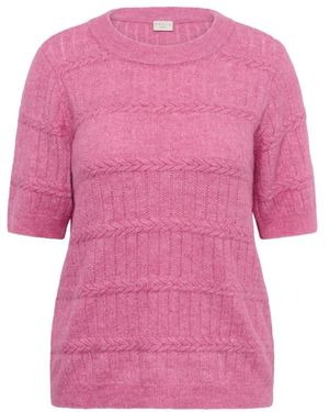 Kaffe Round-Neck Knitwear - Morado