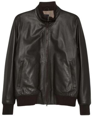 Barba Napoli Bomber Jackets - Nero
