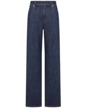 Fendi Straight Jeans - Blue
