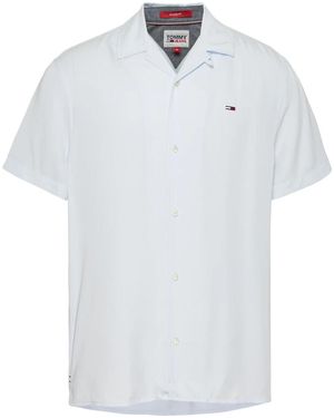 Tommy Hilfiger Short Sleeve Shirts - White