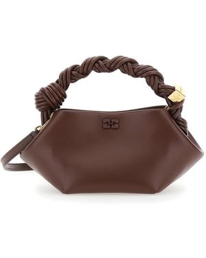 Ganni Bou Bag Mini - Bruin