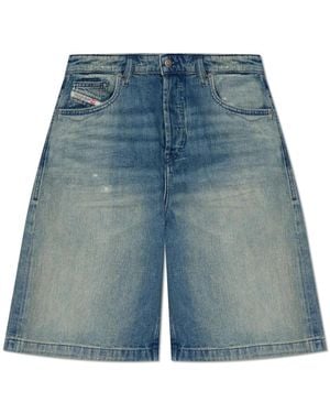 DIESEL Denim Shorts - Blu