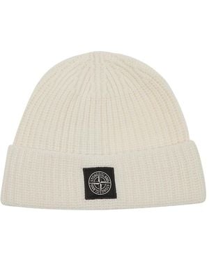 Stone Island Beanies - Naturel