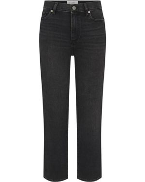 FRAME Straight Jeans - Negro