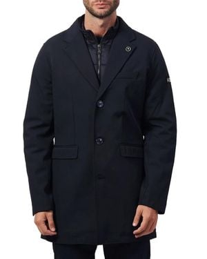 Yes-Zee Single-Breasted Coats - Bleu