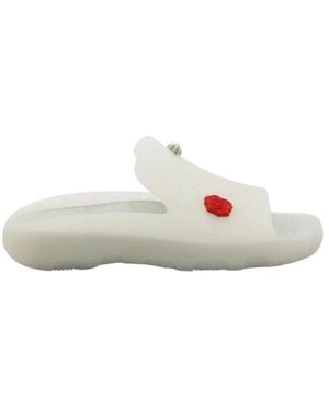 Burberry Sliders - White