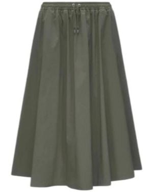 K-Way Midi Skirts - Green