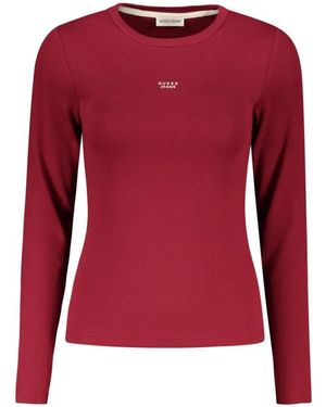 Guess Long Sleeve Tops - Rosso
