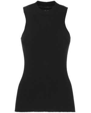 Rick Owens Sleeveless Tops - Nero