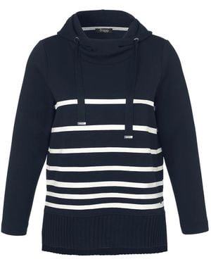 FRAPP Sweatshirt Kapuze 1/1 Arm - Blau