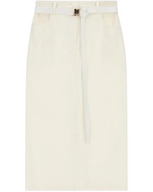 Imperial Midi Skirts - Blanco