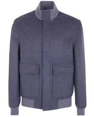 Brunello Cucinelli Bomber Jackets - Azul
