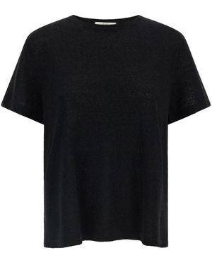 Co. Gebreid Shirt - Zwart